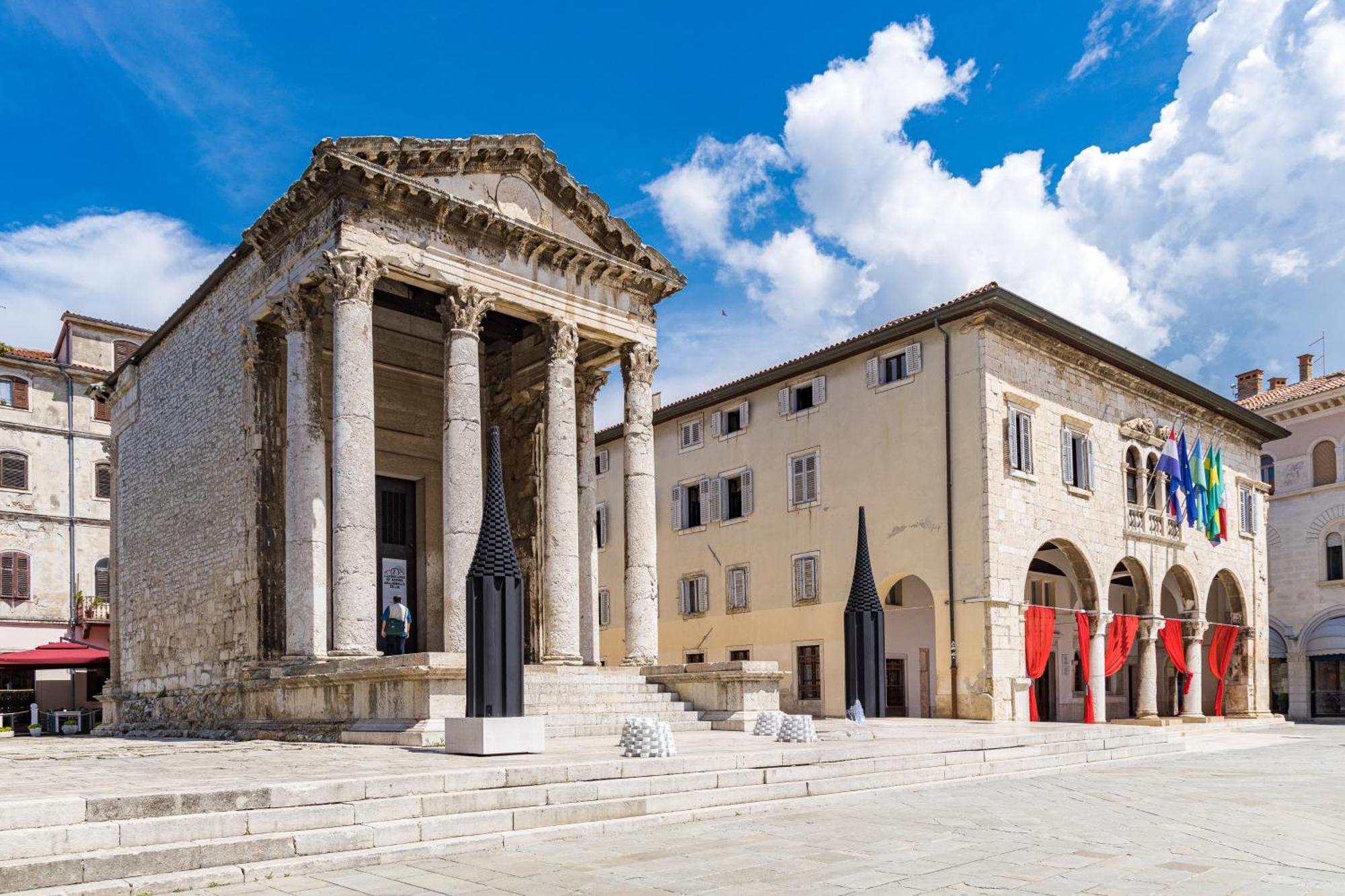 Augustus Forum View Póla Kültér fotó